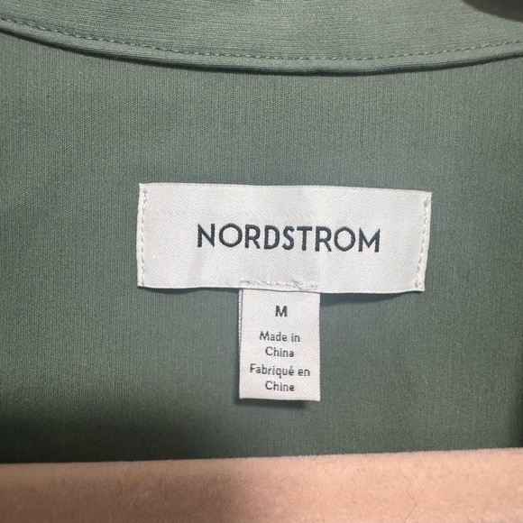 Nordstrom Cotton Utility Vest In Green Duck - Picture 7 of 10